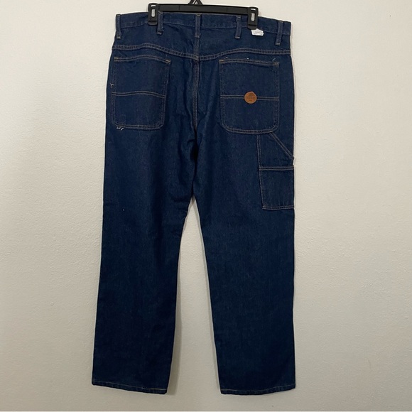 Red Kap mens Classic Blue Denim Jeans size 38x30
Ranch work heavy duty everyday - Picture 9 of 10